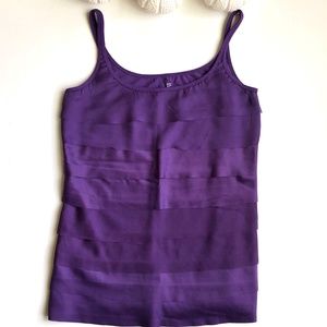 NWOT New York & Company Purple Women's Top size M
